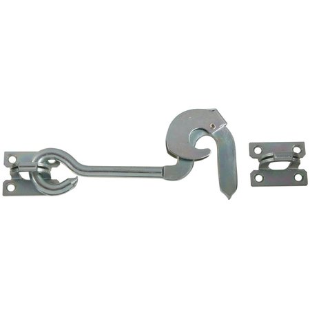 NATIONAL HARDWARE 8 in. L Zinc-Plated Silver Steel Safety Gate Hook N122-390